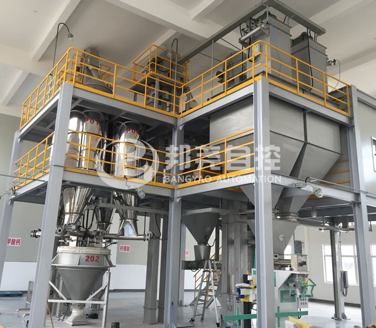 自動配料生產線-1 自動配料生產線-1